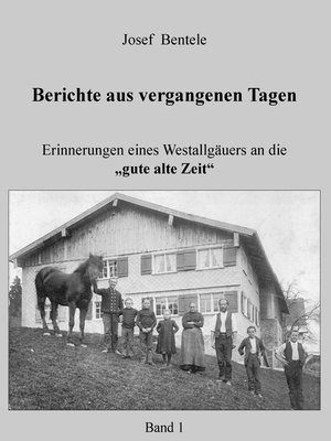 cover image of Berichte aus vergangenen Tagen